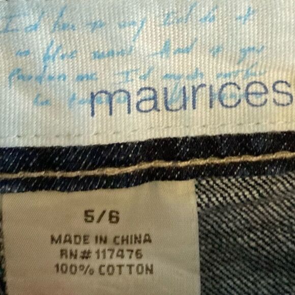 Maurices jean Skirt Size 5 - Picture 2 of 4